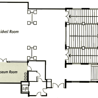 Схема музейной комнаты